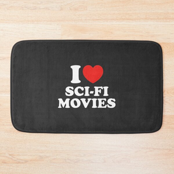 Item preview, I Love Sci Fi Movies Retro Style Fan Design for Sci-Fi Enthusiasts designed and sold by haileygamer13.