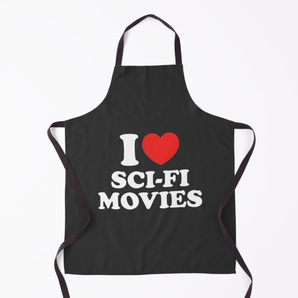 Item preview, I Love Sci Fi Movies Retro Style Fan Design for Sci-Fi Enthusiasts designed and sold by haileygamer13.