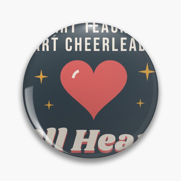 Item preview, Part Teacher Part Cheerleader All Heart Para designed and sold by Good Little Days.