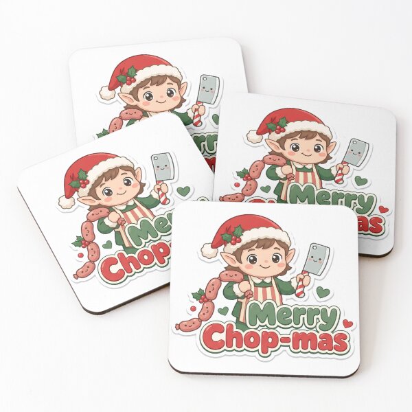 Item preview, Butcher Christmas Merry Chop-mas Gift designed and sold by Soft Merch.