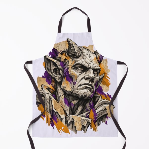 Item preview, Gargoyle watches over nightmares on Halloween designed and sold by Honu2025.
