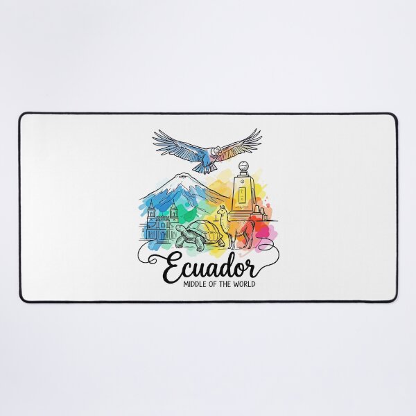 Item preview, Ecuador Middle of the World Travel Art designed and sold by EdwinkOne.