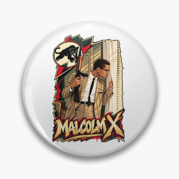 Artikelvorschau, Malcolm X. entworfen und verkauft von tambustore.