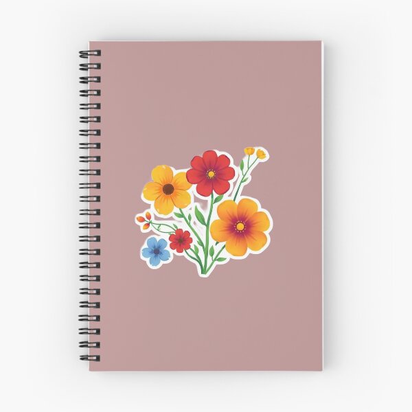 Item preview, Colorful Flower Bouquet Sticker – Cute Floral Botanical Sticker for Flower Lovers designed and sold by surbhiArt.