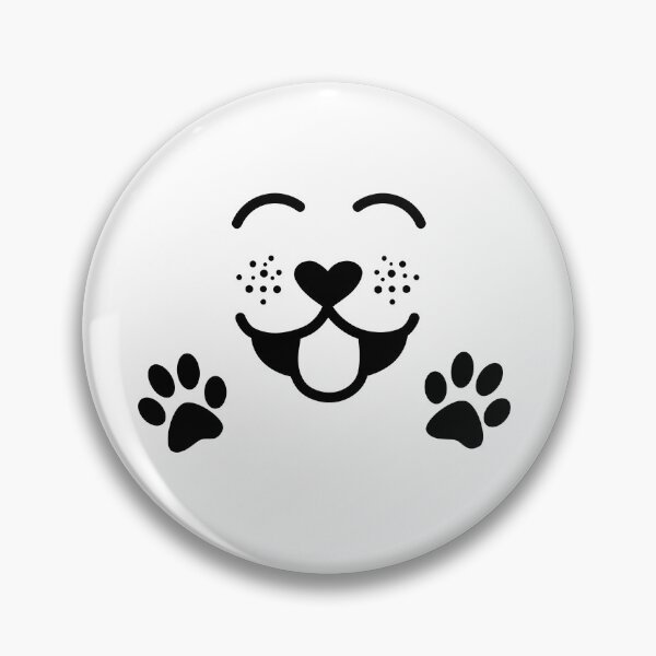 Item preview, Happy pet – Cute face with paws designed and sold by Nicole Bleck.