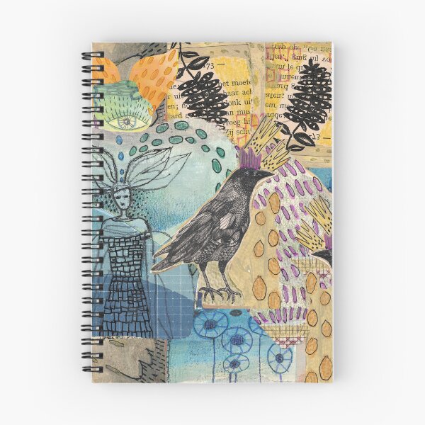 Item preview, Crows Talking, Collage designed and sold by VoilaNoir.