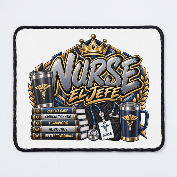Item preview, El Jefe Nurse designed and sold by JJShirtz.