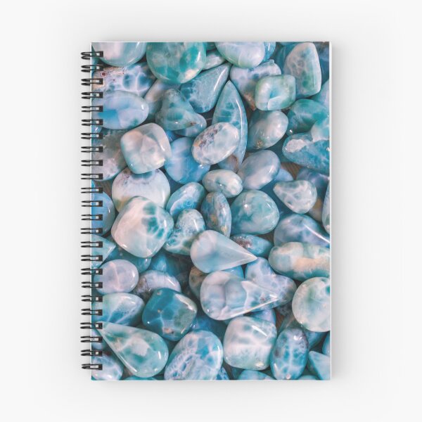 Item preview, Turquoise gemstones – Polished Larimar stones designed and sold by Nicole Bleck.