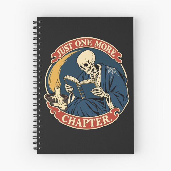 Item preview, Reading Skeleton – Just One More Chapter designed and sold by SakuraHaven.