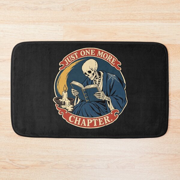 Item preview, Reading Skeleton – Just One More Chapter designed and sold by SakuraHaven.
