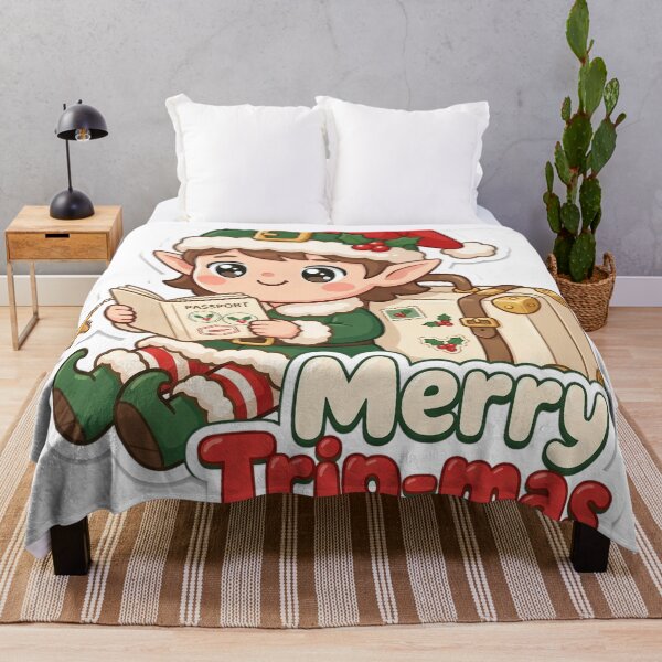 Item preview, Travel Agent Christmas Merry Trip-mas Gift designed and sold by Soft Merch.