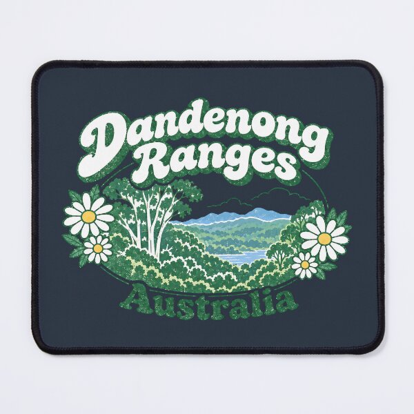 Item preview, Dandenong Ranges Australia Cute Foral Landscape designed and sold by HowToCanadian.