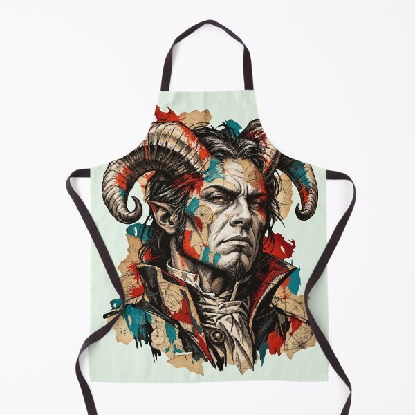 Item preview, Horned demon on Halloween designed and sold by Honu2025.