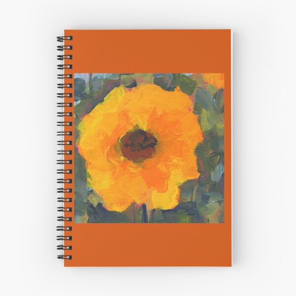 Item preview, Happy Flowers One Acrylic Painting designed and sold by KarenKaspar.