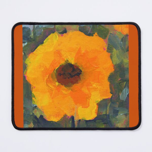 Item preview, Happy Flowers One Acrylic Painting designed and sold by KarenKaspar.