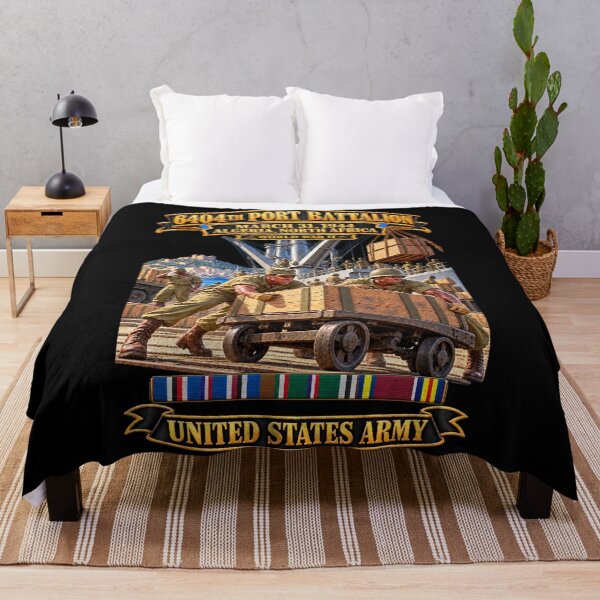 Item preview, 6404th Port Battalion - March 31, 1944, Algeria, North Africa -United States Army - w scene - EUR SVC WWII designed and sold by Military Insignia Products.