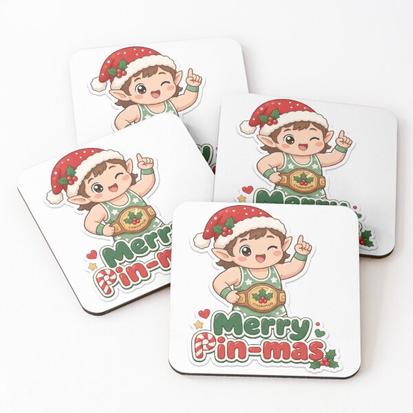 Item preview, Wrestler Christmas Merry Pin-mas Gift designed and sold by Soft Merch.