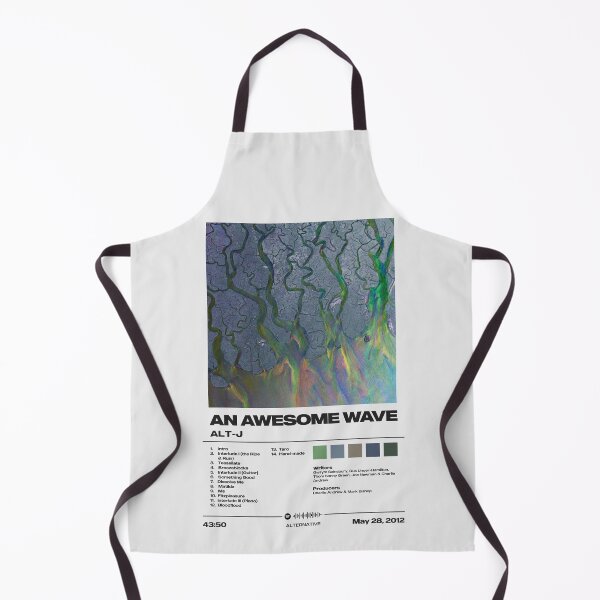 Artikelvorschau, An Awesome Wave by alt-J - Tracklist Art entworfen und verkauft von FourthWall Prints.