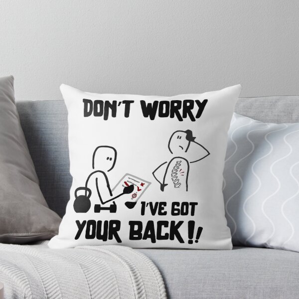 Item preview, I've Got Your Back - Back Pain (Backache) Funny Gifts For Physiotherapist And Chiropractors designed and sold by iX-Physio.