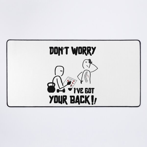 Item preview, I've Got Your Back - Back Pain (Backache) Funny Gifts For Physiotherapist And Chiropractors designed and sold by iX-Physio.