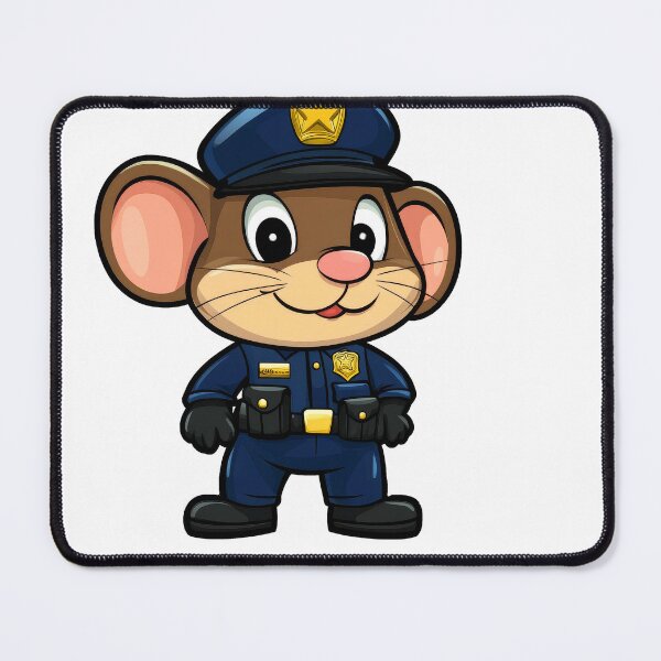 Item preview, Mouse Police / Policewoman Mouse designed and sold by Soulskier.
