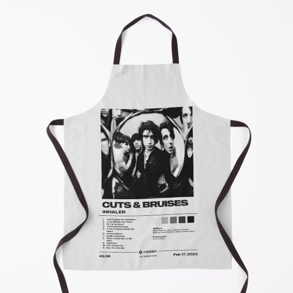 Item preview, Cuts & Bruises by Inhaler - Tracklist Art designed and sold by FourthWall Prints.