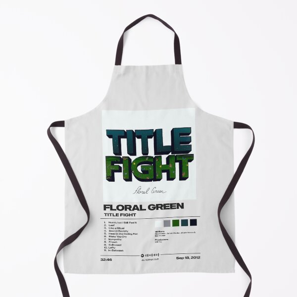 Item preview, Floral Green by Title Fight - Tracklist Art designed and sold by FourthWall Prints.