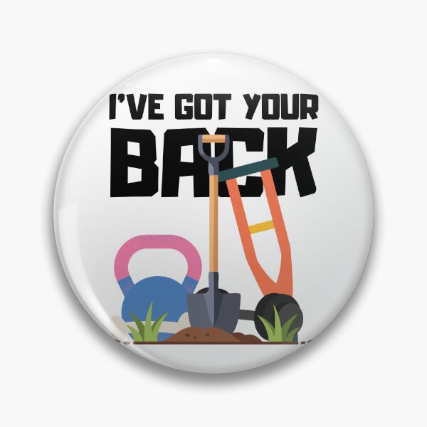 Item preview, I've Got Your Back - Back Pain (Backache) Funny Gifts For Physiotherapist And Chiropractors designed and sold by iX-Physio.