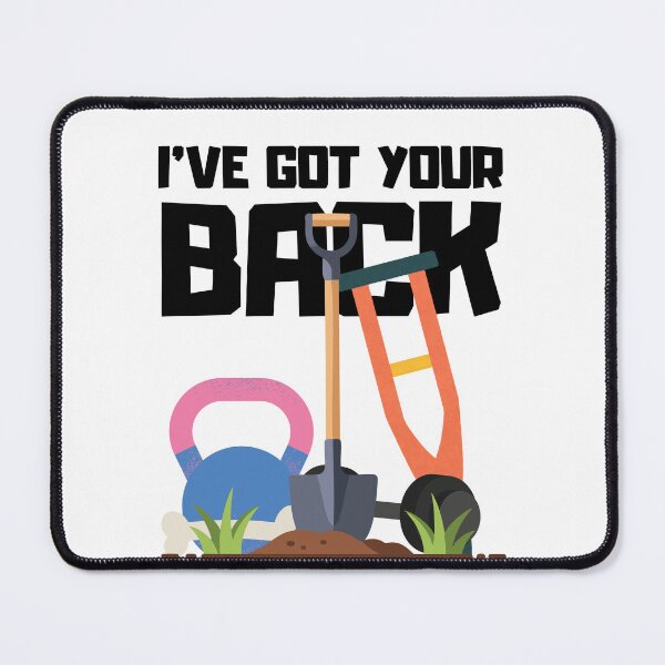 Item preview, I've Got Your Back - Back Pain (Backache) Funny Gifts For Physiotherapist And Chiropractors designed and sold by iX-Physio.