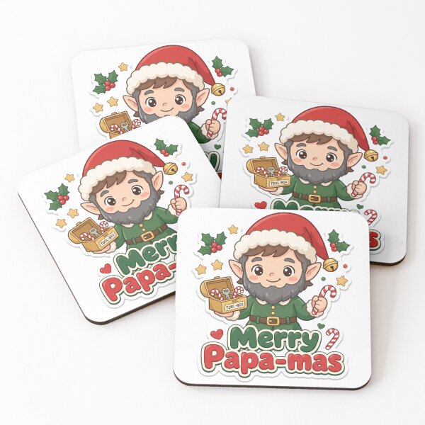 Item preview, Papa Christmas Merry Papa-mas Gift designed and sold by Soft Merch.