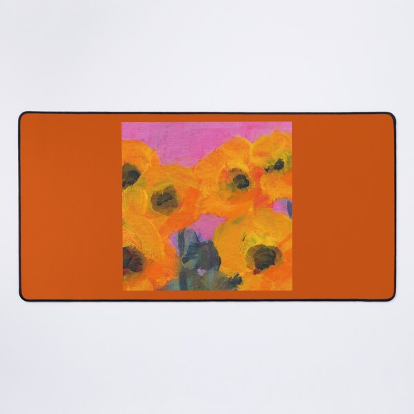 Item preview, Happy Flowers (five acrylic paintings) designed and sold by KarenKaspar.