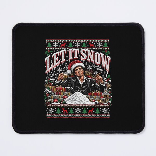 Item preview, Tony Montana Ugly, Let It Snow Scarface Christmas designed and sold by huntmayoStudio.