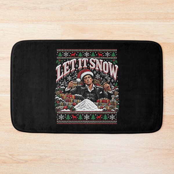 Item preview, Tony Montana Ugly, Let It Snow Scarface Christmas designed and sold by huntmayoStudio.