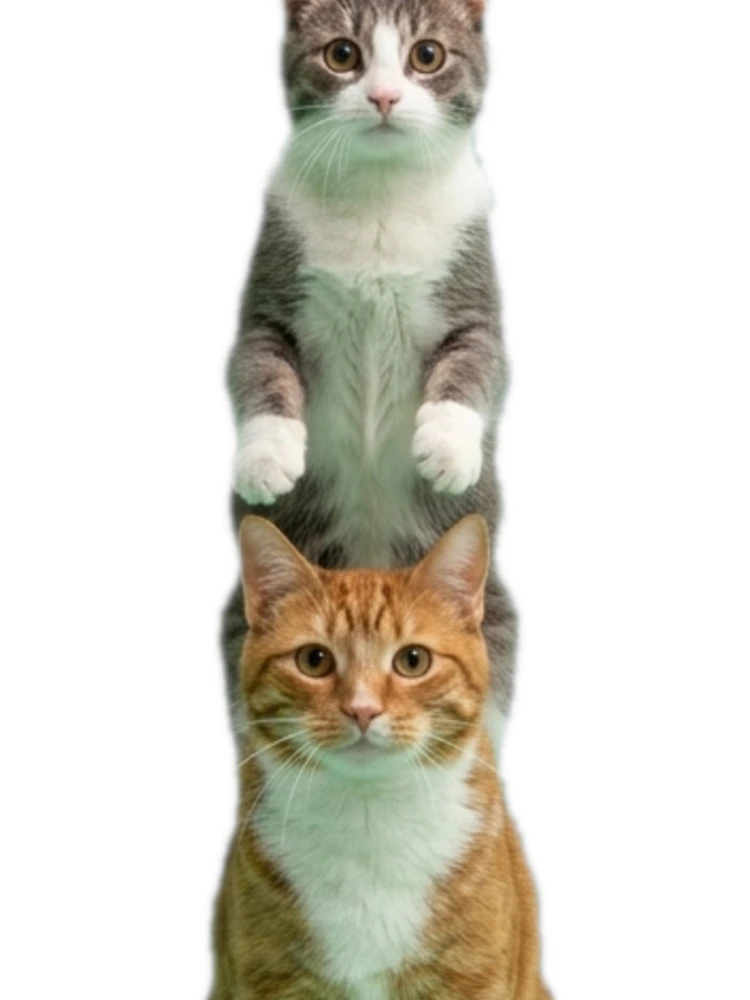 Thumbnail 4 of 4, Samsung Galaxy Phone Case, Cat Stack designed and sold by InkPawDesign.