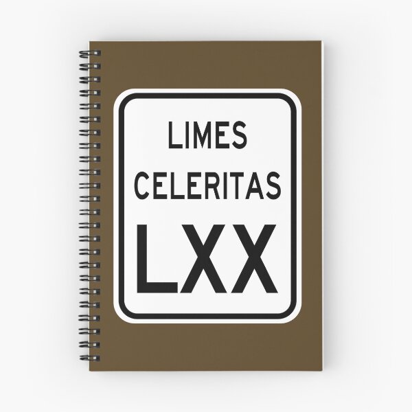 Item preview, Speed Limit 70 MPH in Latin: Limes Celeritas LXX designed and sold by Karate Octopus.