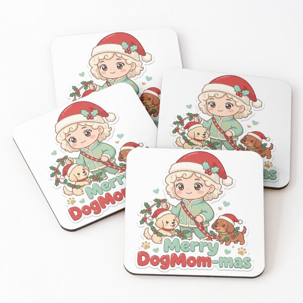 Item preview, Dog Mom Christmas Merry DogMom-mas Gift designed and sold by Soft Merch.