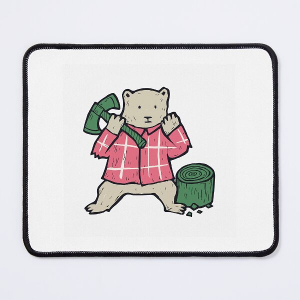 Item preview, Lumberjack Wolverine with an Axe designed and sold by BysonDesigns.