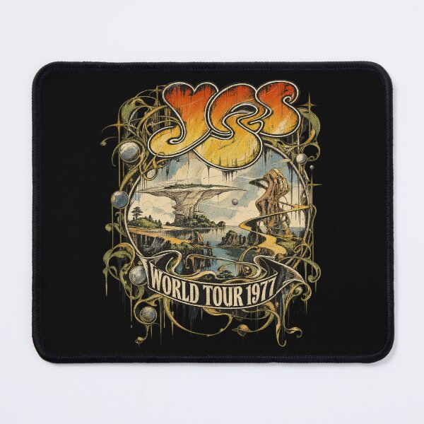 Item preview, Gira mundial de Yes 1977 – Arte fantástico del rock progresivo clásico designed and sold by Jadegothgobby.