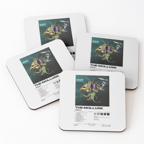 Item preview, The Mollusk by Ween - Minimalist Tracklist Art designed and sold by FourthWall Prints.