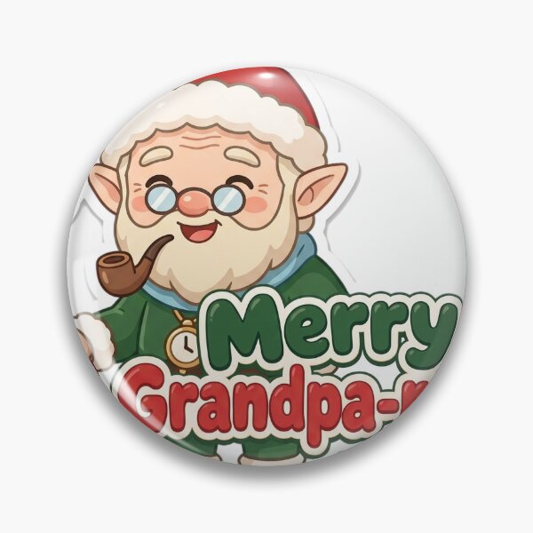 Item preview, Grandpa Christmas Merry Grandpa-mas Gift designed and sold by Soft Merch.