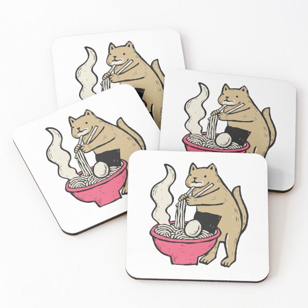 Item preview, Ramen Tanuki Slurping Noodles designed and sold by BysonDesigns.