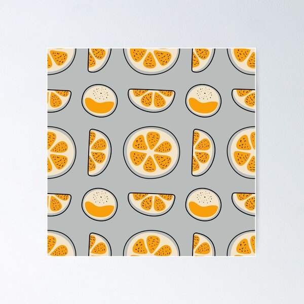 Item preview, Minimalist Citrus Orange Slices Seamless Pattern designed and sold by Dynamisa.