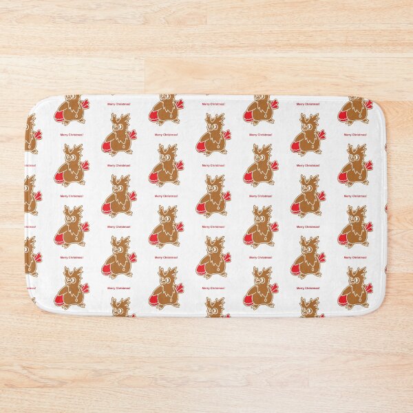 Item preview, DeliBird Gingerbread Man Red Bag Merry Christmas designed and sold by kyravreeland.