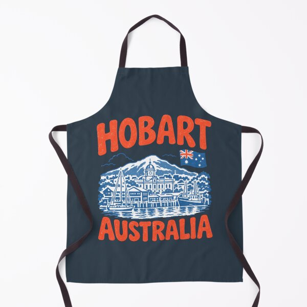 Item preview, Hobart Australia Retro City designed and sold by HowToCanadian.