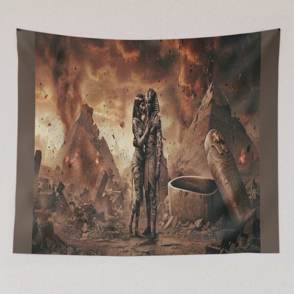 Item preview, Egyptian Apocalypse Lovers in Ruins designed and sold by AfresStudio.