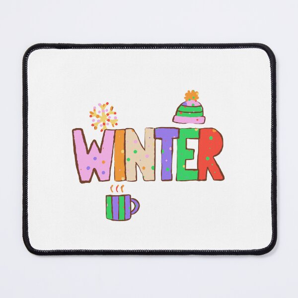 Item preview, Winter - Hand-Lettered Riso Word designed and sold by BysonDesigns.