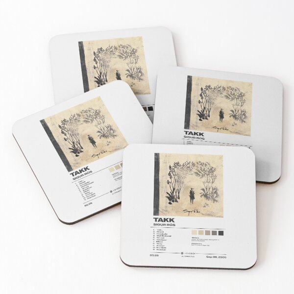 Item preview, Takk by Sigur Rós - Minimalist Tracklist Art designed and sold by FourthWall Prints.