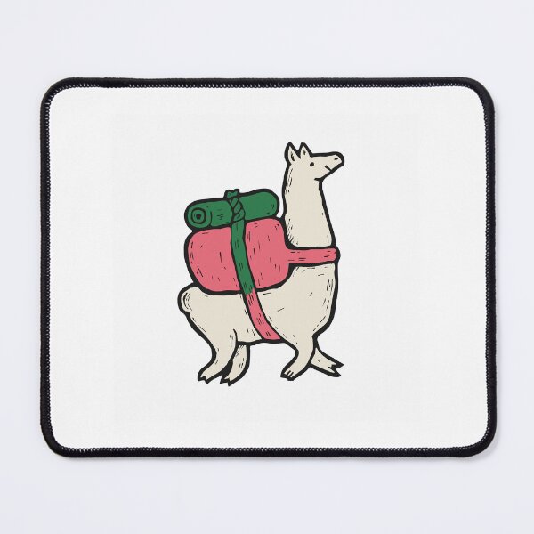 Item preview, Trekking Alpaca on a Mountain Trail designed and sold by BysonDesigns.