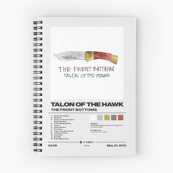 Item preview, Talon of the Hawk by The Front Bottoms designed and sold by FourthWall Prints.
