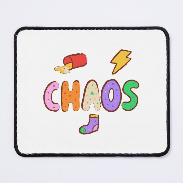 Item preview, Chaos - Hand-Lettered Riso Word designed and sold by BysonDesigns.